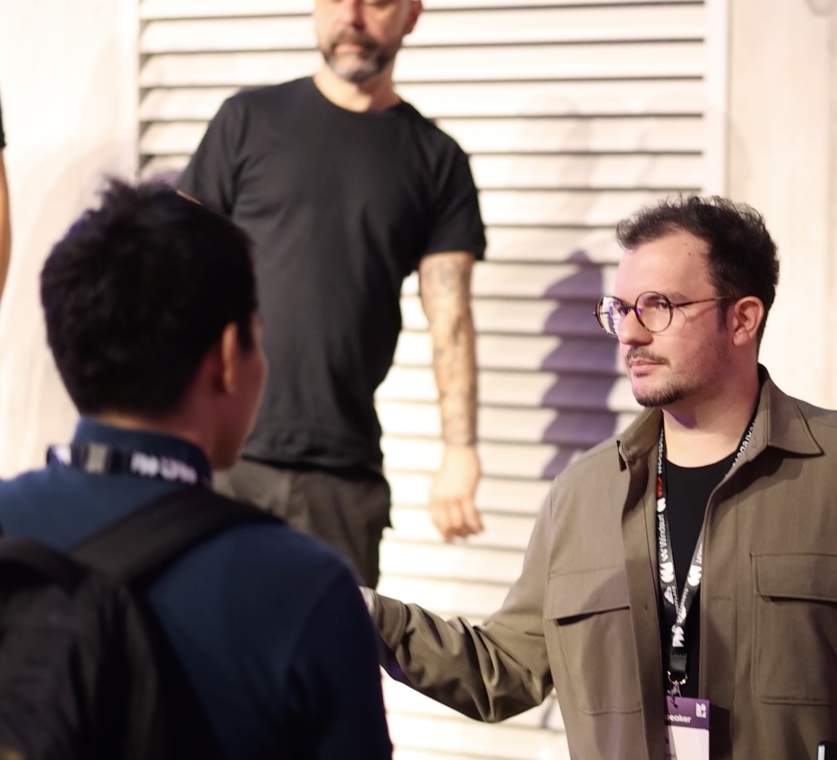 Patrick Schnell at Conference